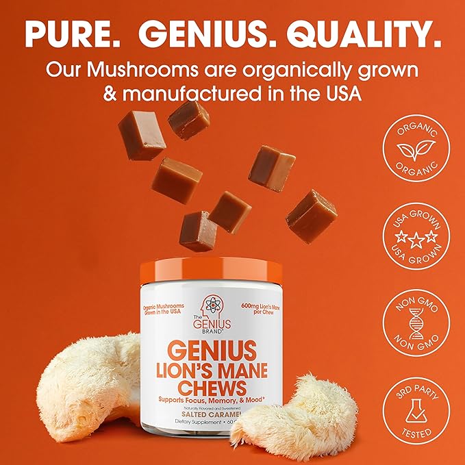 Genius Lion's Mane Soft Chews