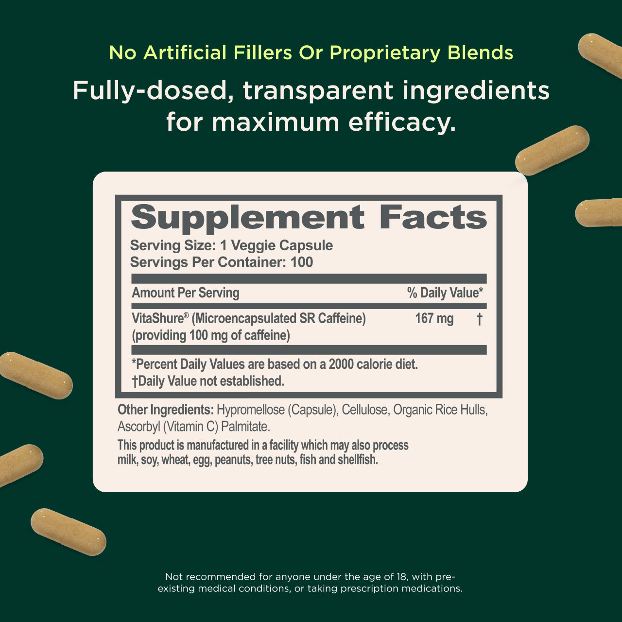 Genius Caffeine for Smooth Energy and Mental Focus