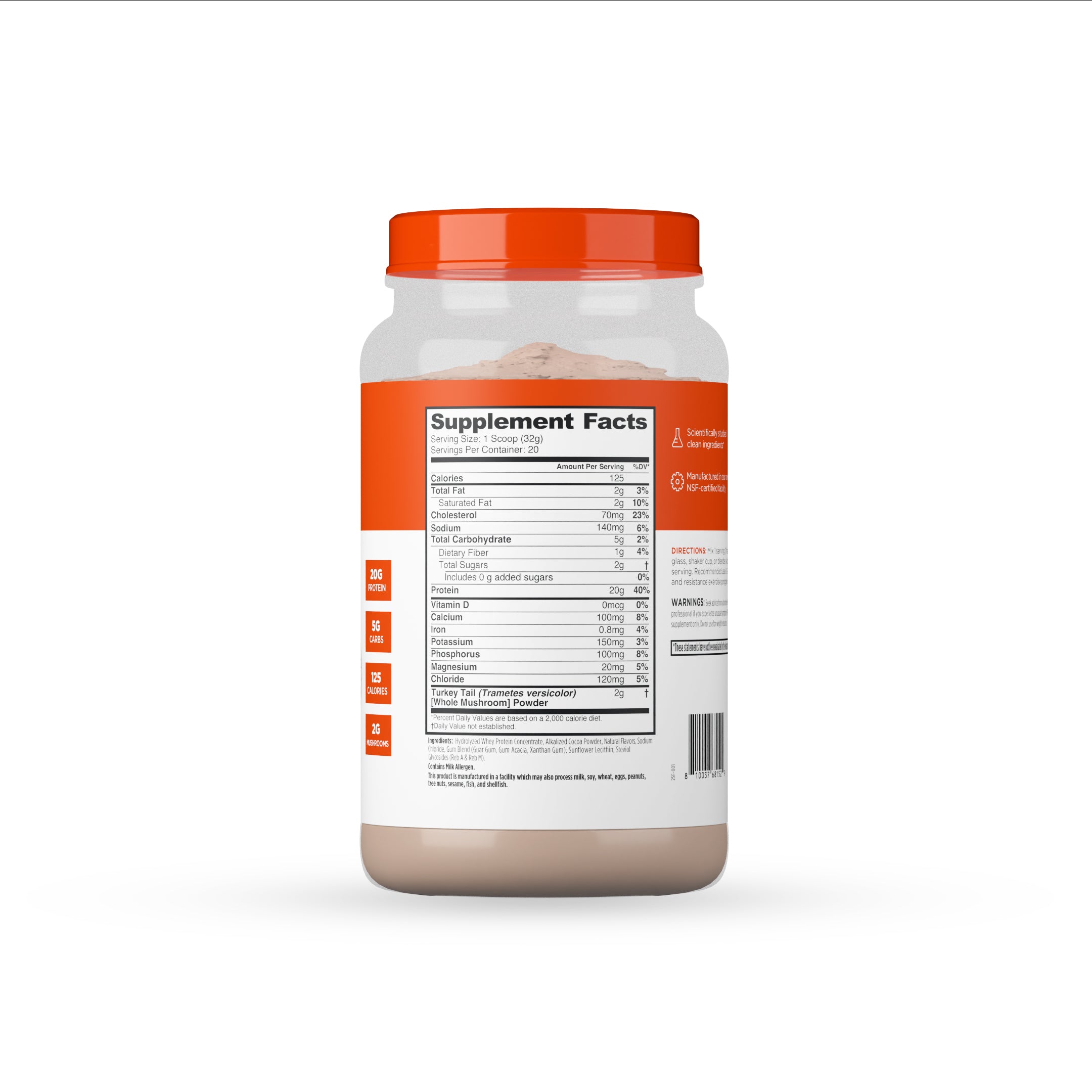 Genius Protein + Nootropic Mushroom Chocolate