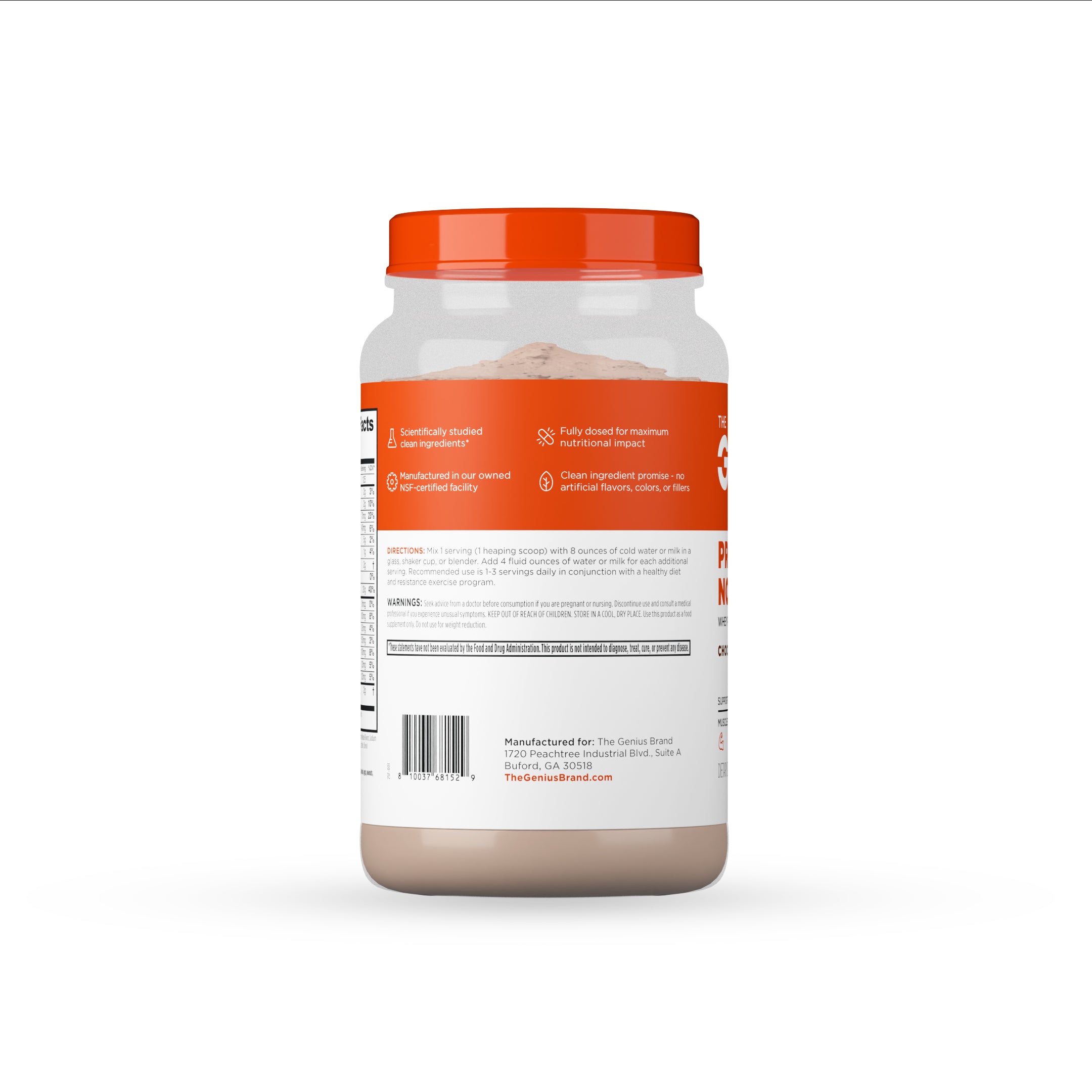 Genius Protein + Nootropic Mushroom Chocolate