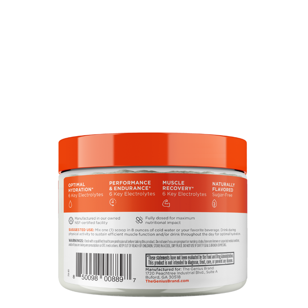 Genius Electrolytes Supplements Information