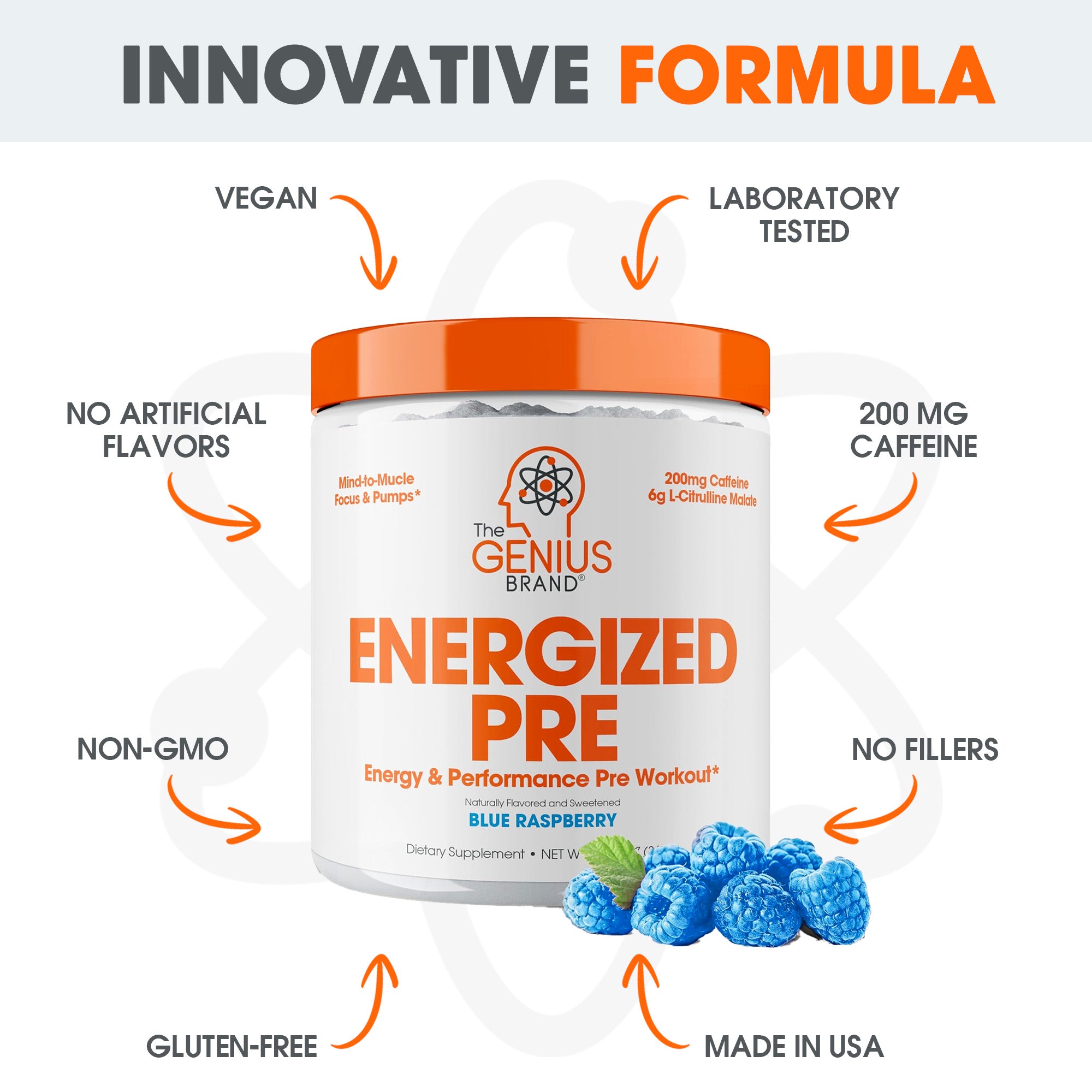 Genius Energize Pre Workouts