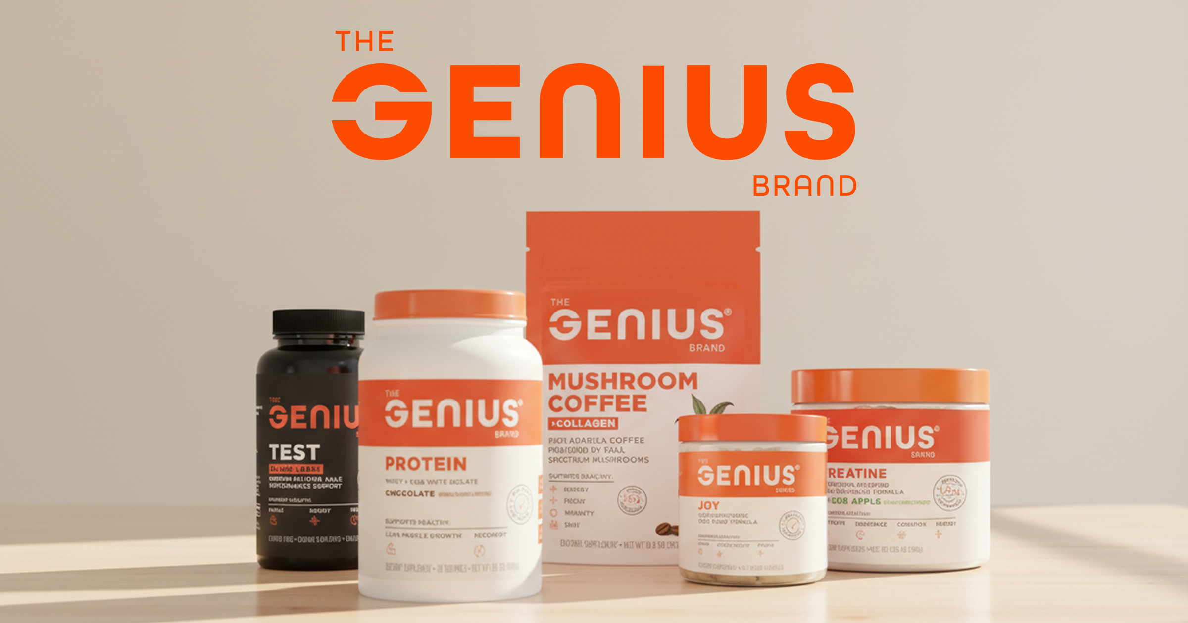 The Genius Brand | Smart Supplements for Peak Performance