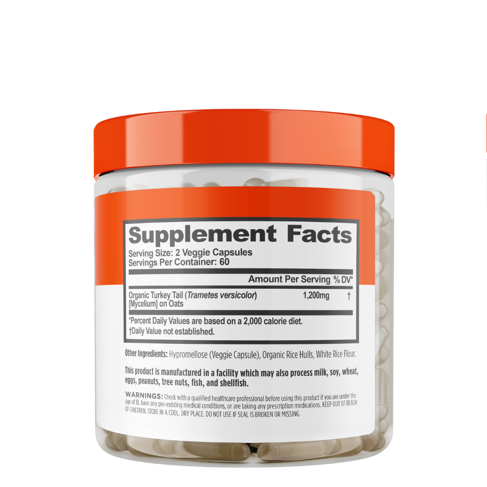 Genius Turkey Tail to Support Immunity and Gut Health