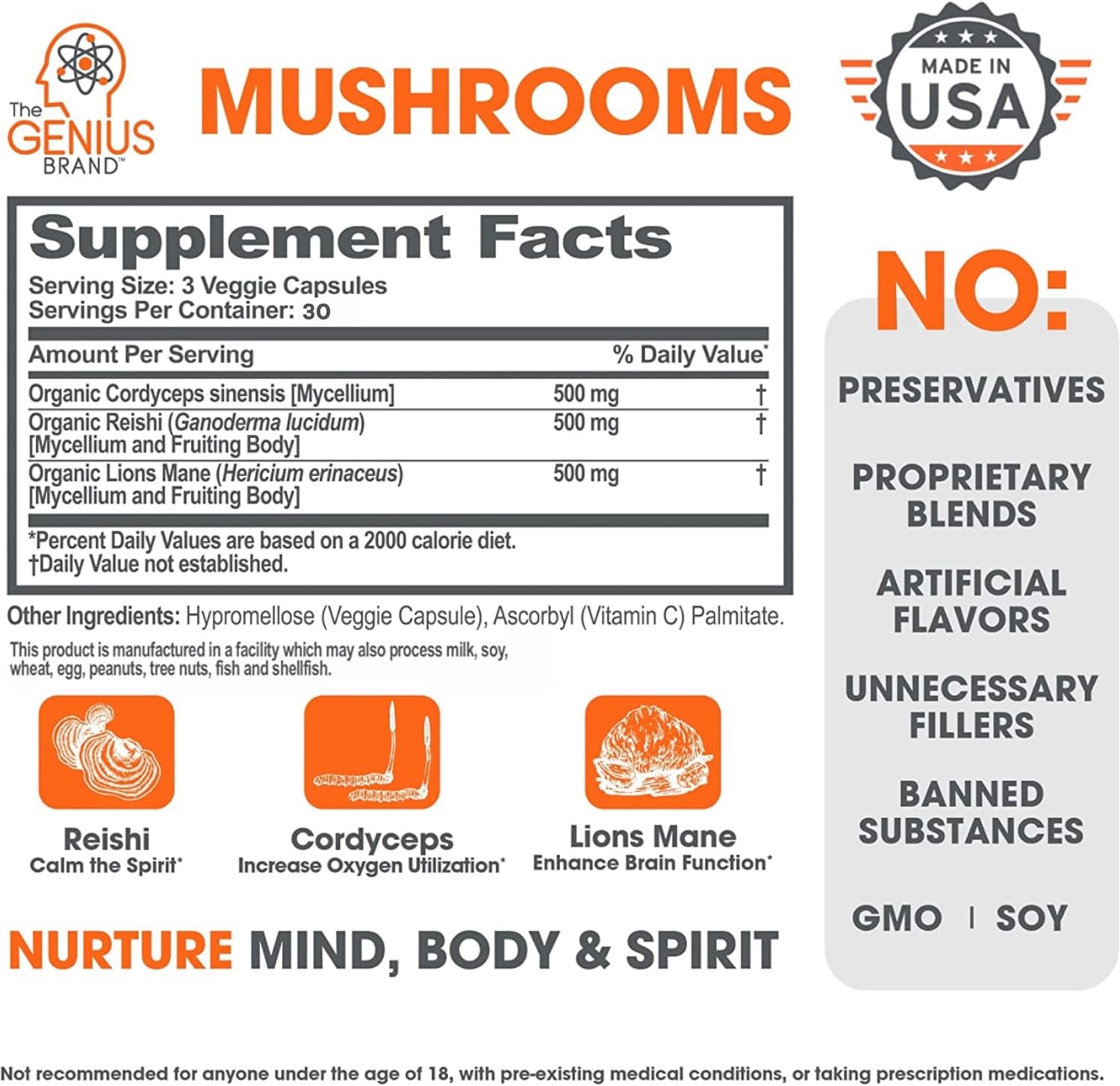 Genius Mushrooms