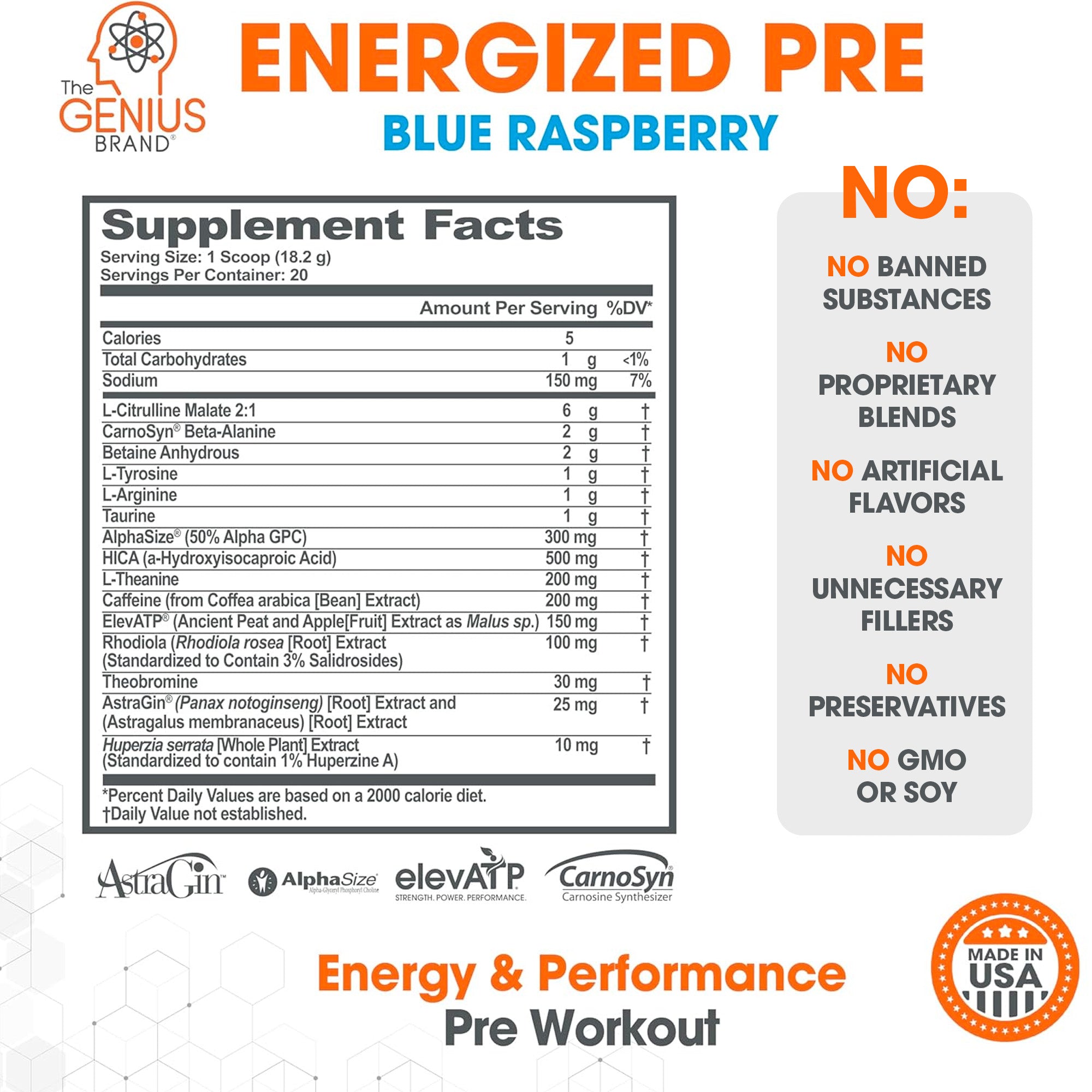 Genius Energized Pre
