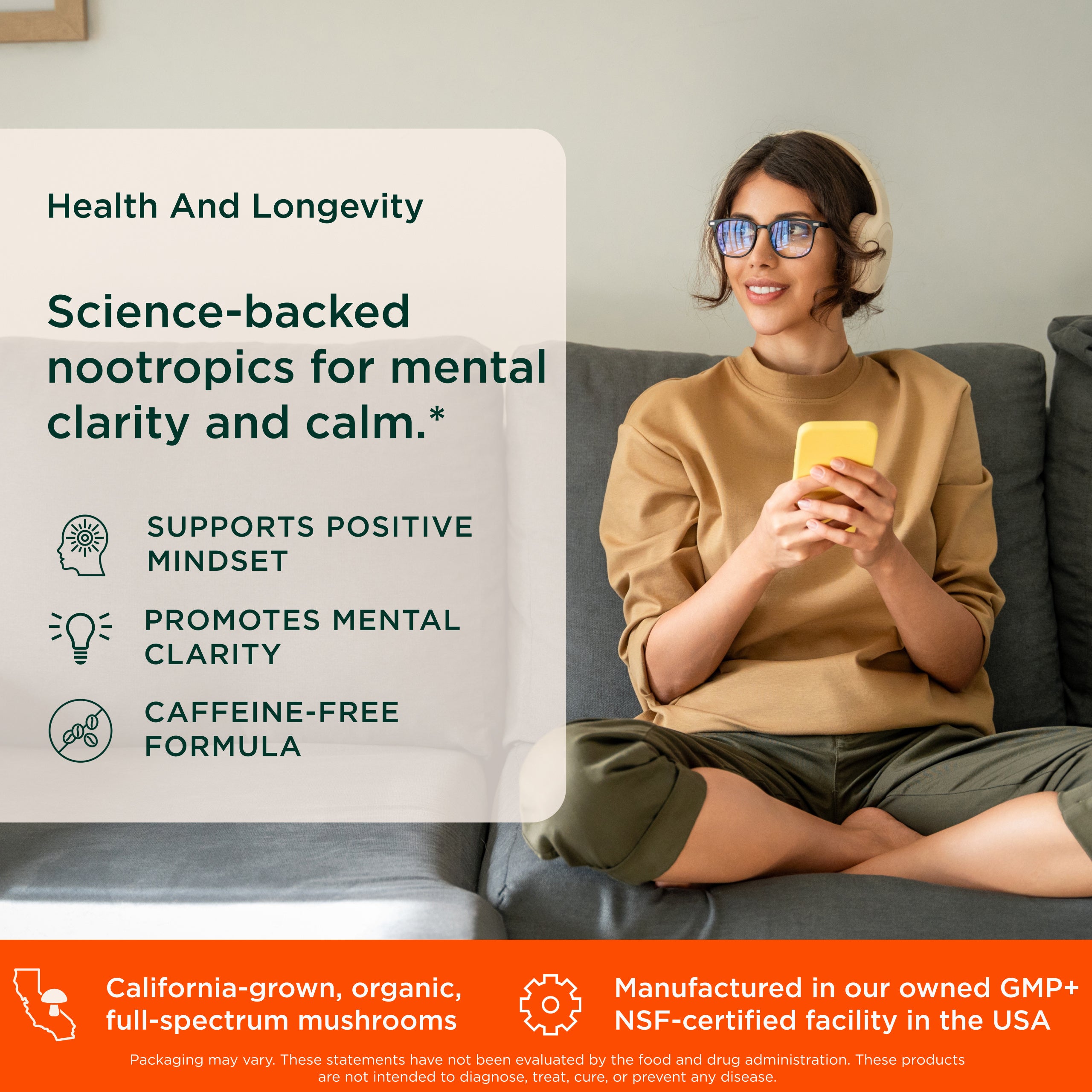 Genius Rise + Shine for Caffeine-Free Energy Support