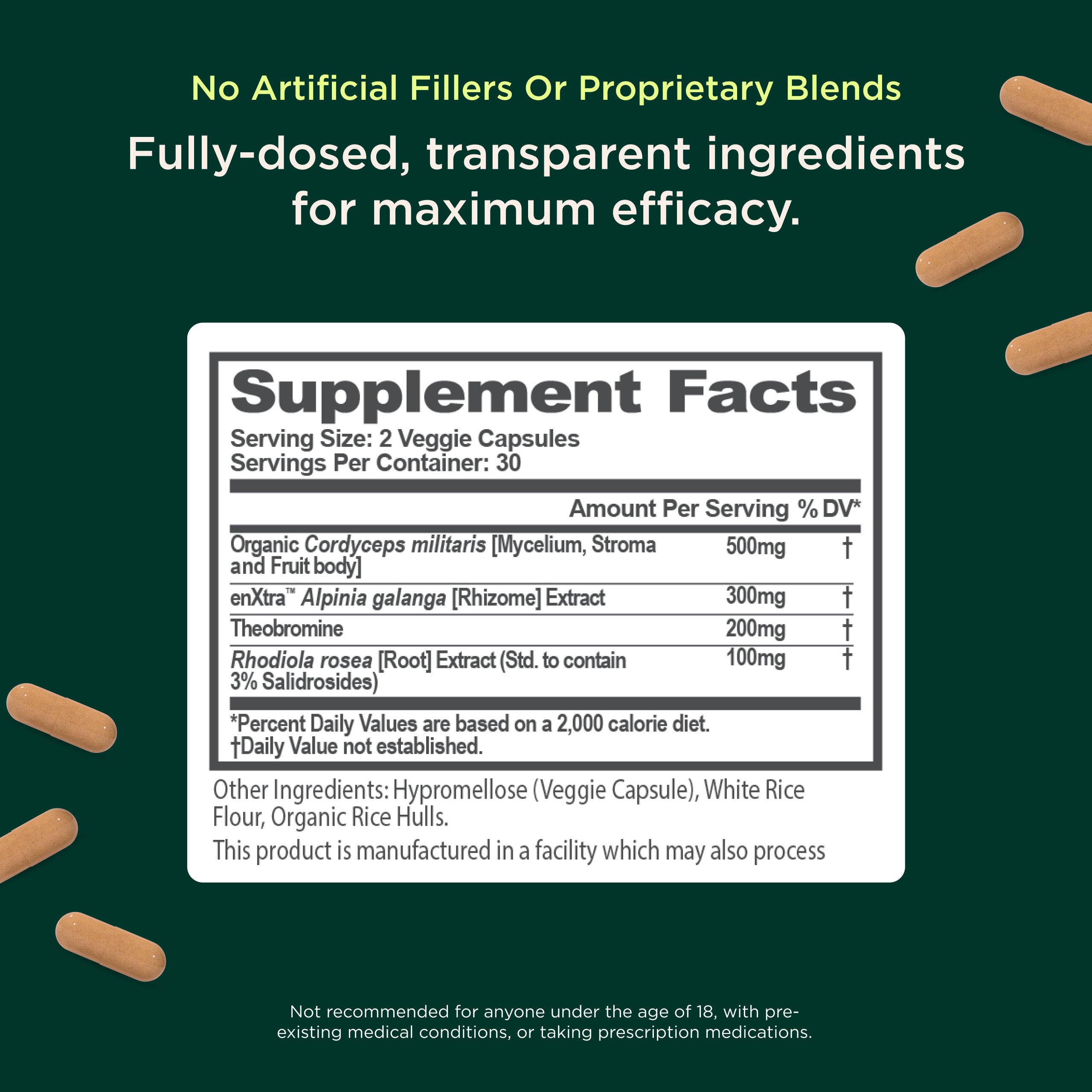 Genius Rise + Shine for Caffeine-Free Energy Support