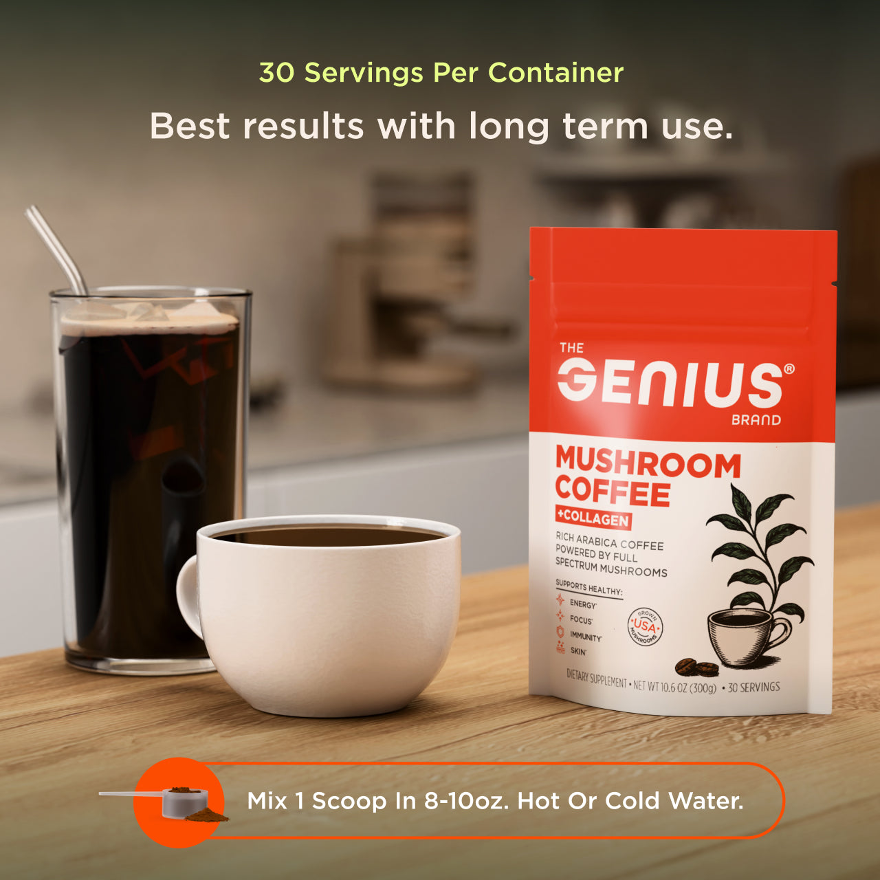 Genius Mushroom Coffee Starter Kit