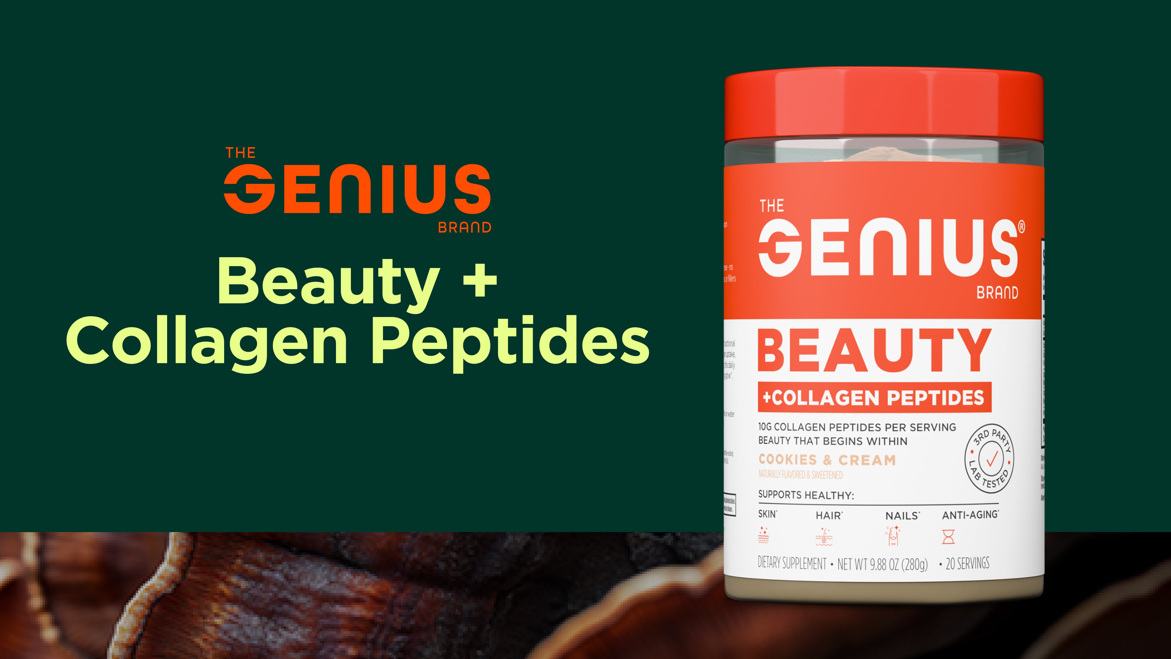 Genius Beauty + Collagen for Beauty & Wellness Support