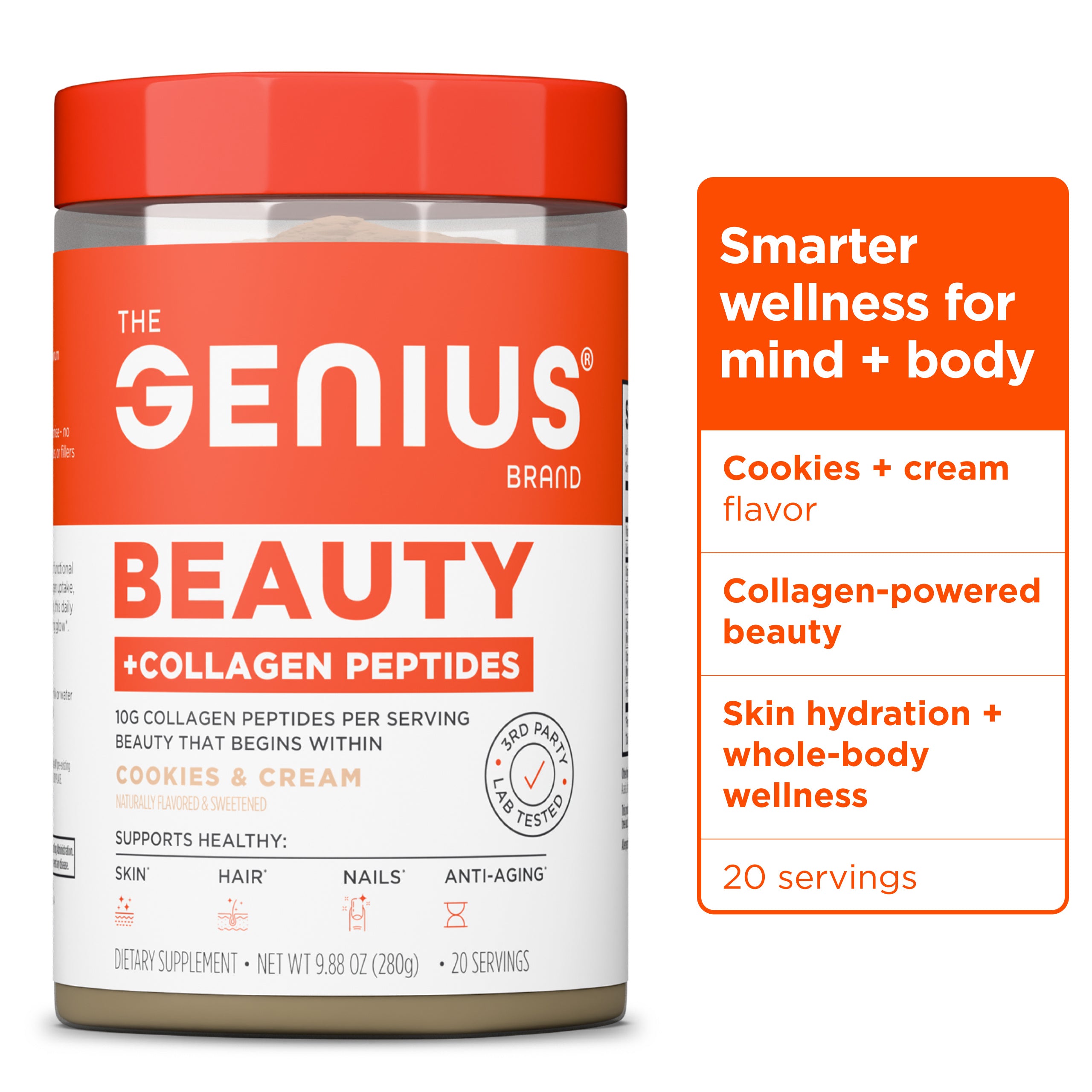 Genius Beauty + Collagen for Beauty & Wellness Support