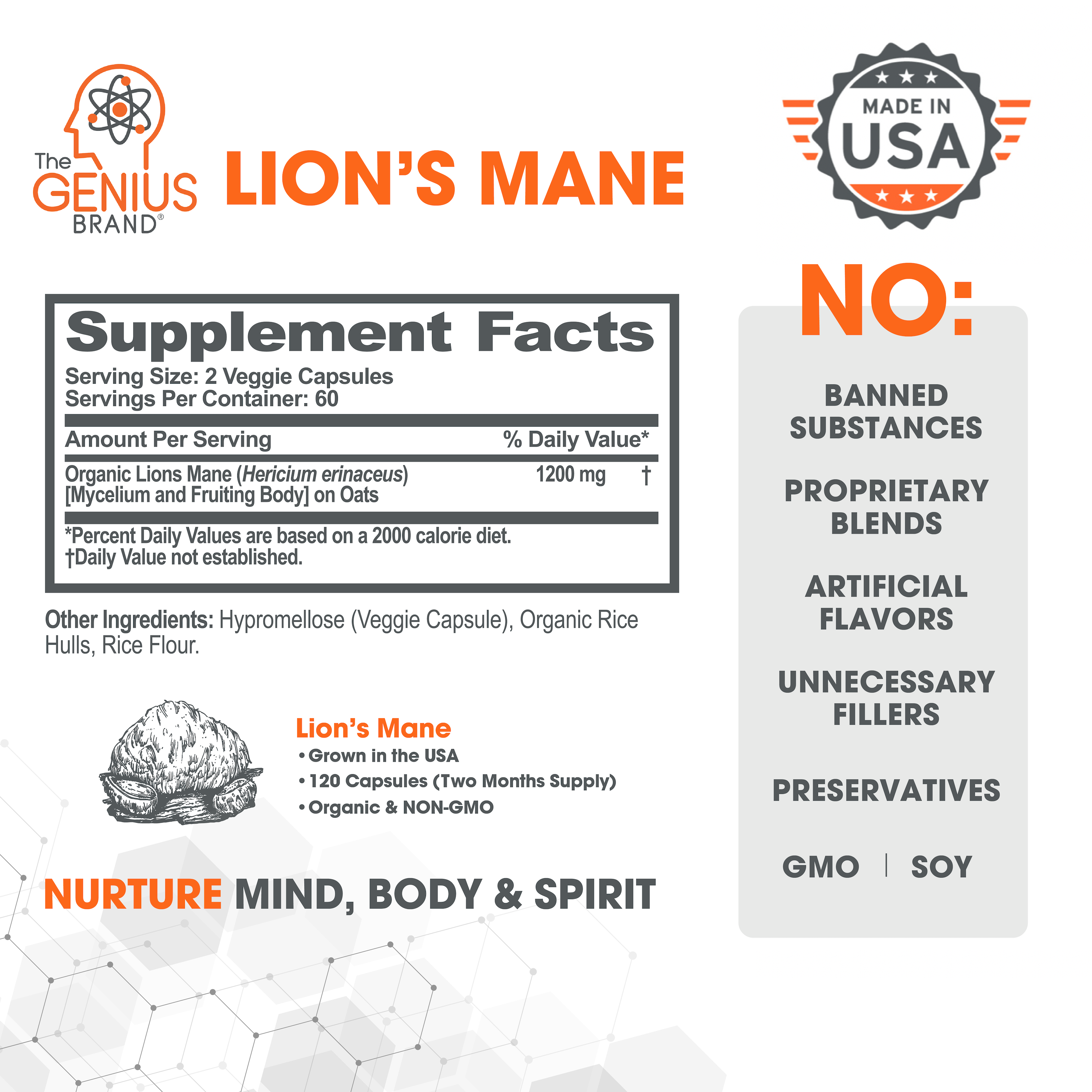 Genius Lion's Mane