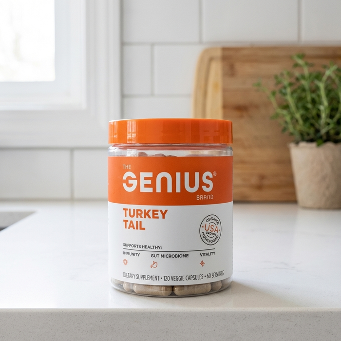 Genius Turkey Tail | Immune & Gut Health Support – The Genius Brand