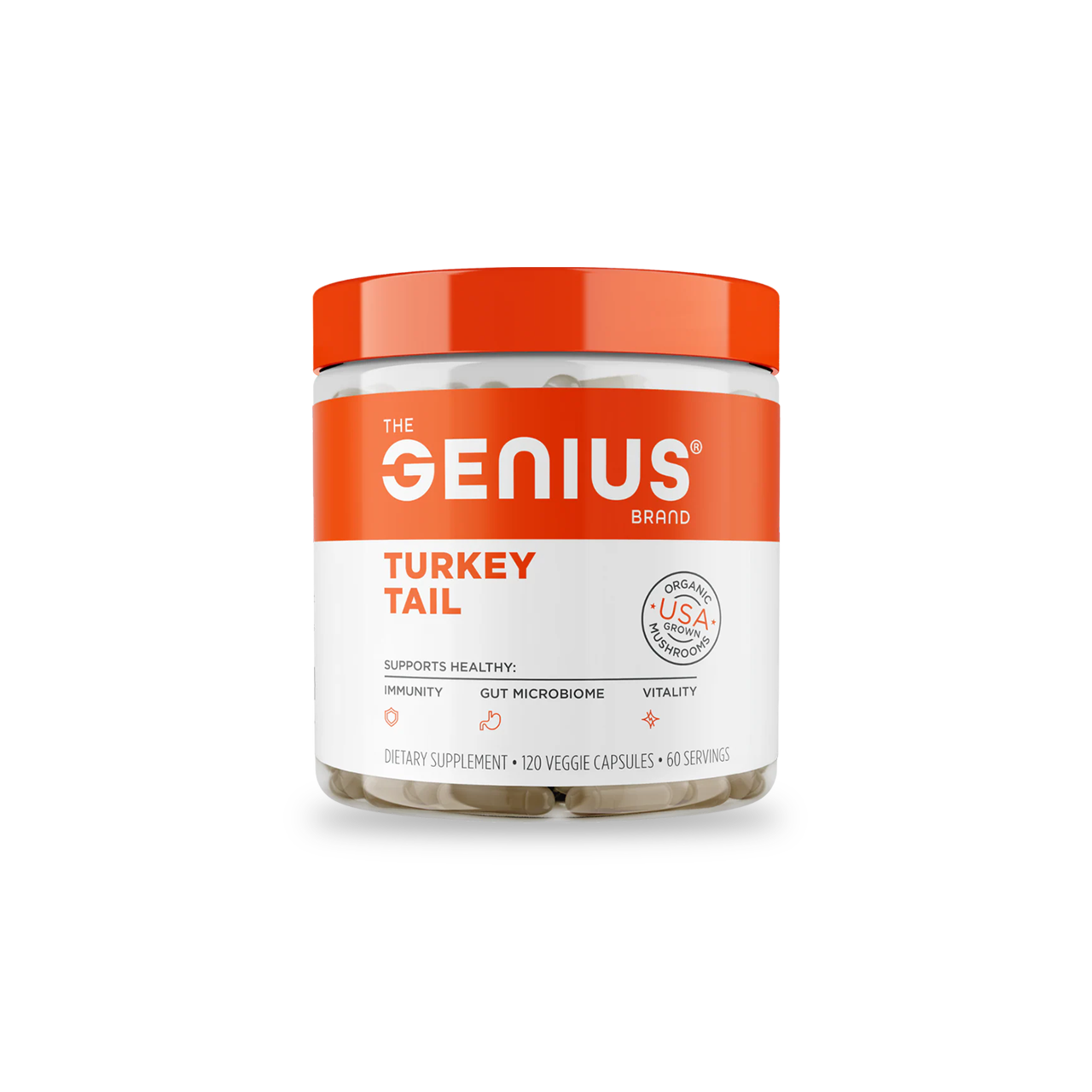 Genius Turkey Tail to Support Immunity and Gut Health