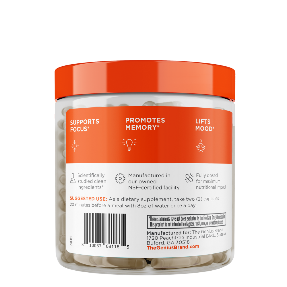 Genius Lion's Mane Capsules Facts