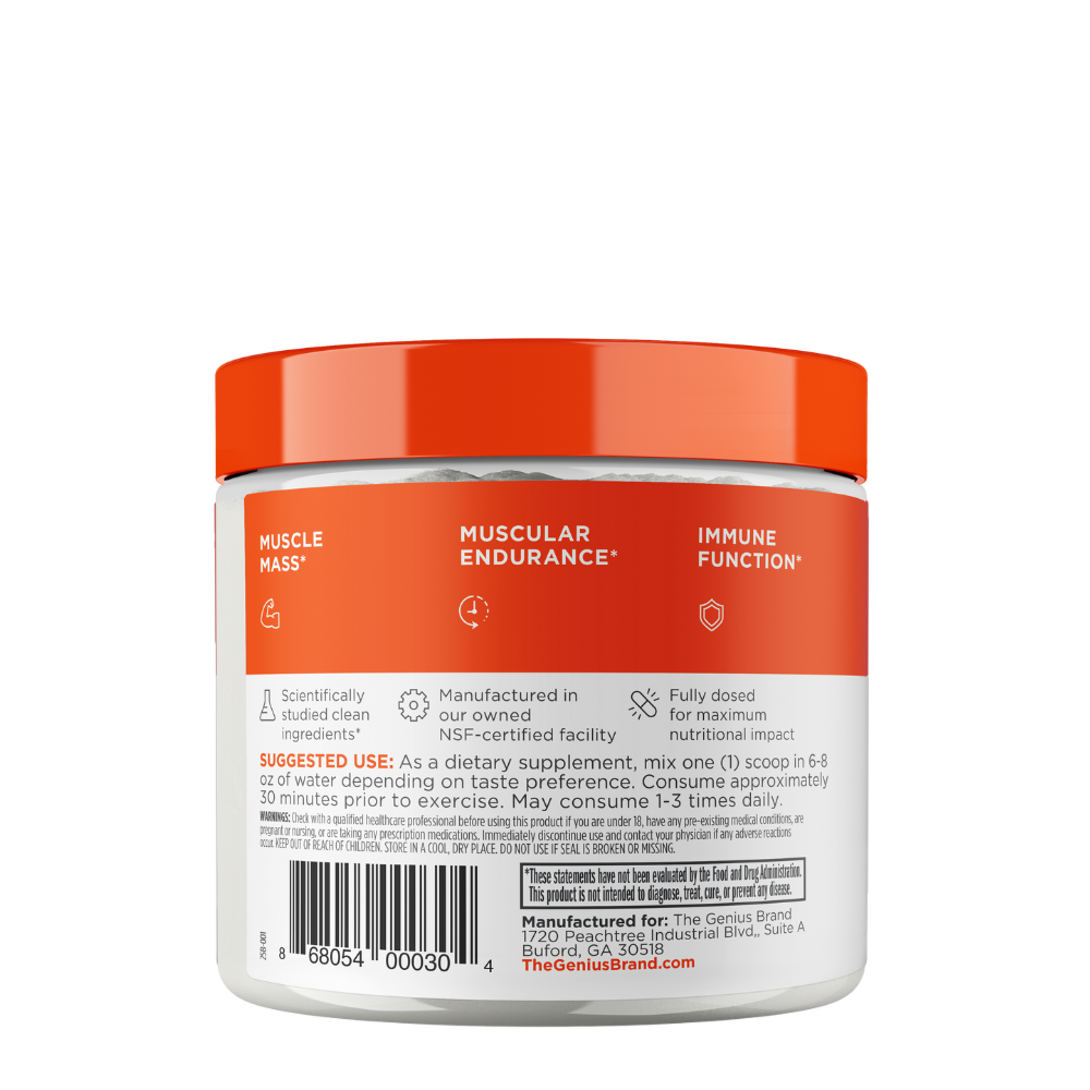 Genius L-Arginine for Enhanced Blood Flow and Athletic Performance