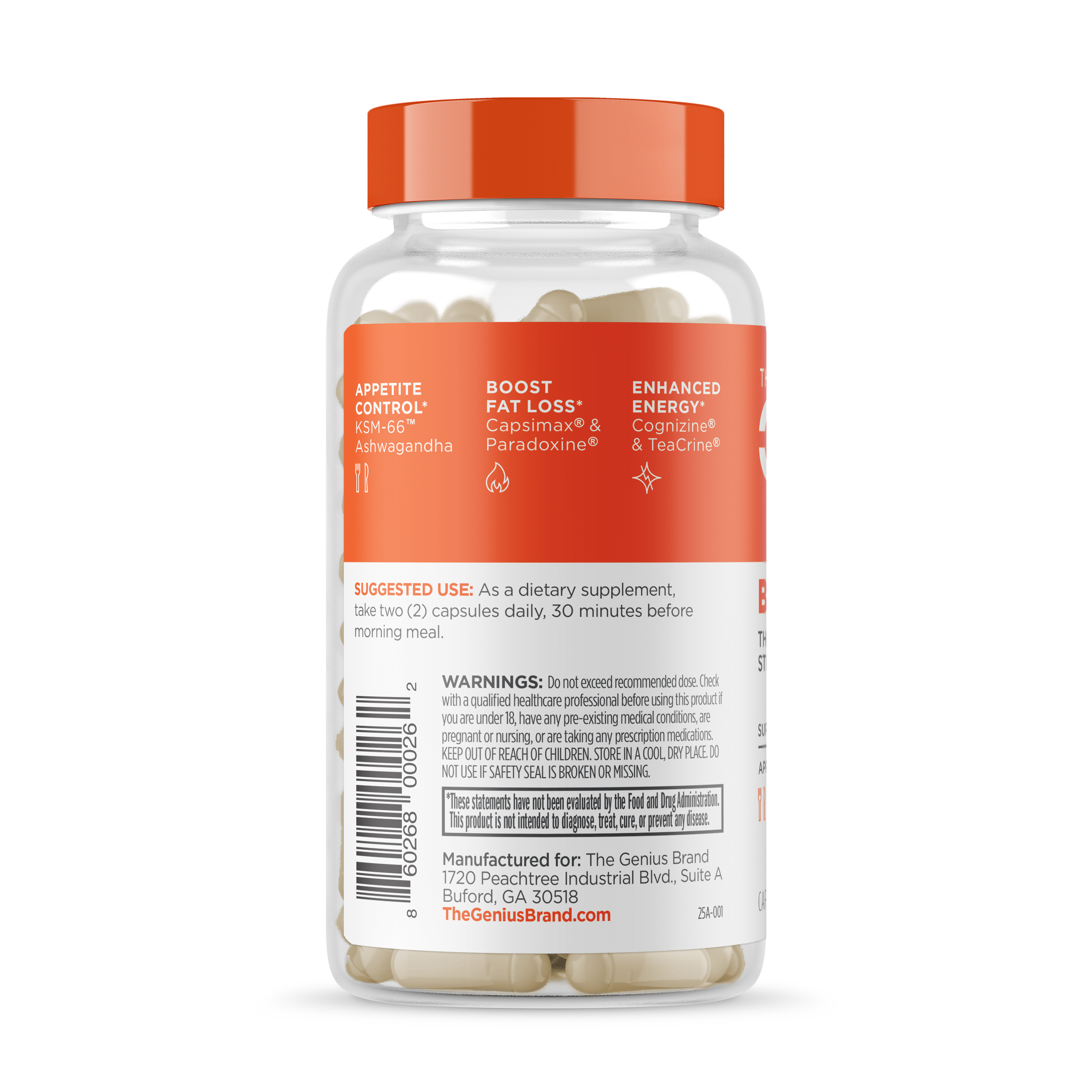 Genius Burn for Fat Loss, Focus, and Enhanced Mental Performance 