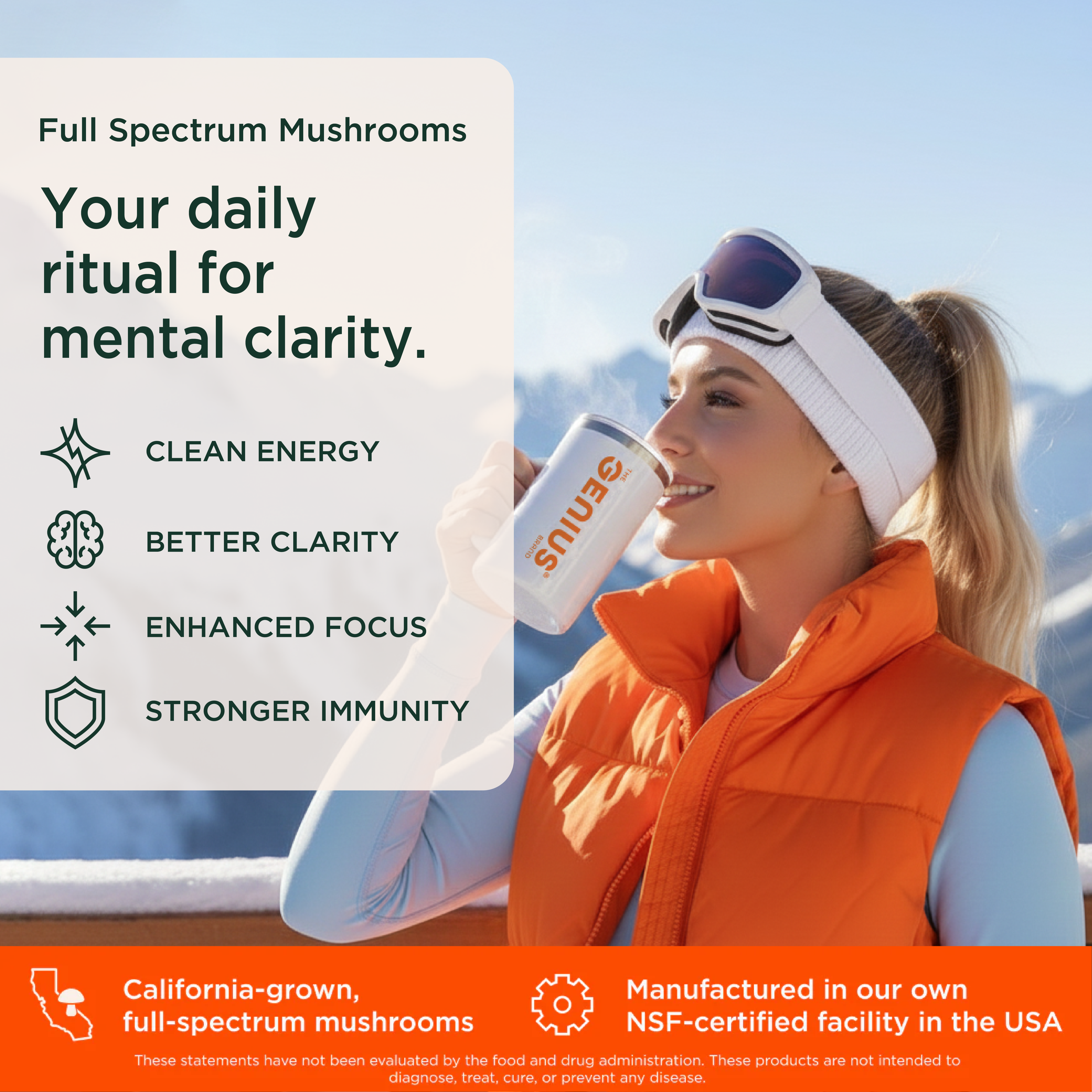 Genius Smart Brew for Daily Focus and Cognitive Support