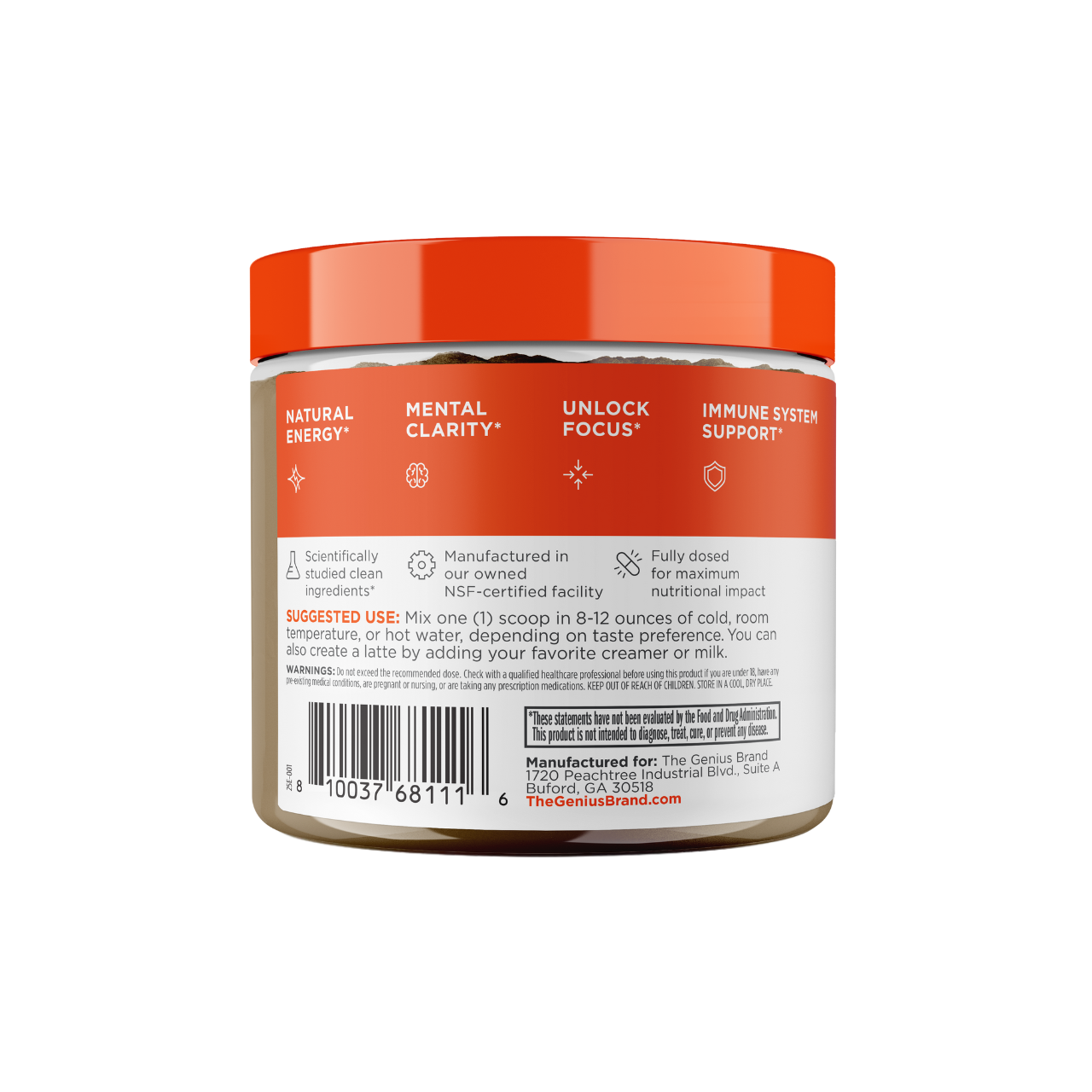 Genius Brilliant Brew to Enhance Focus and Energy