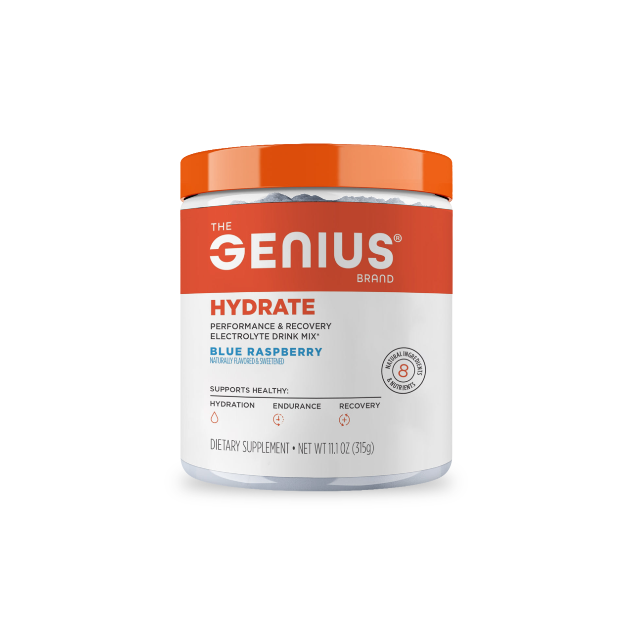 Genius Hydrate for Natural Hydration and Recovery