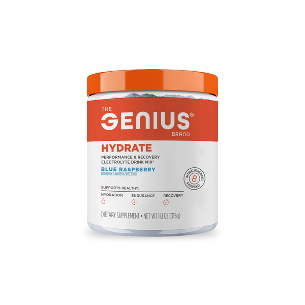 Genius Hydrate | Clean Electrolyte Drink for Natural Hydration