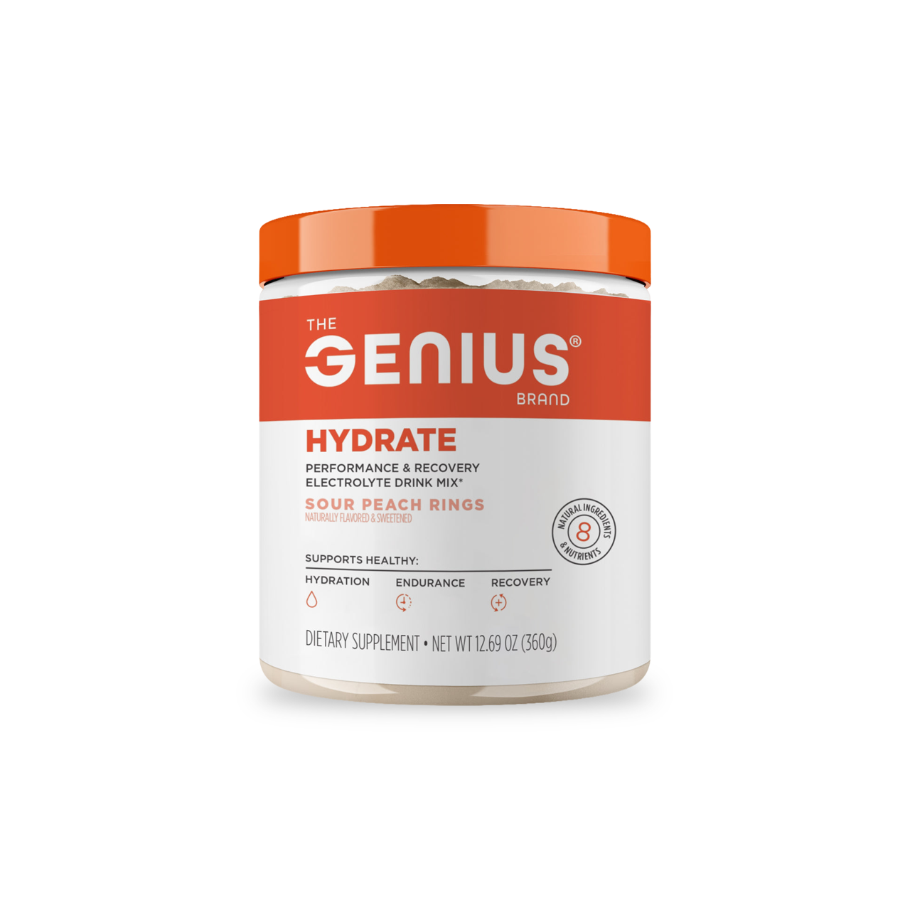 Genius Hydrate for Natural Hydration and Recovery