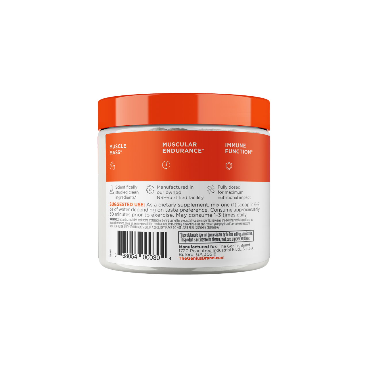 Genius L-Arginine for Enhanced Blood Flow and Athletic Performance