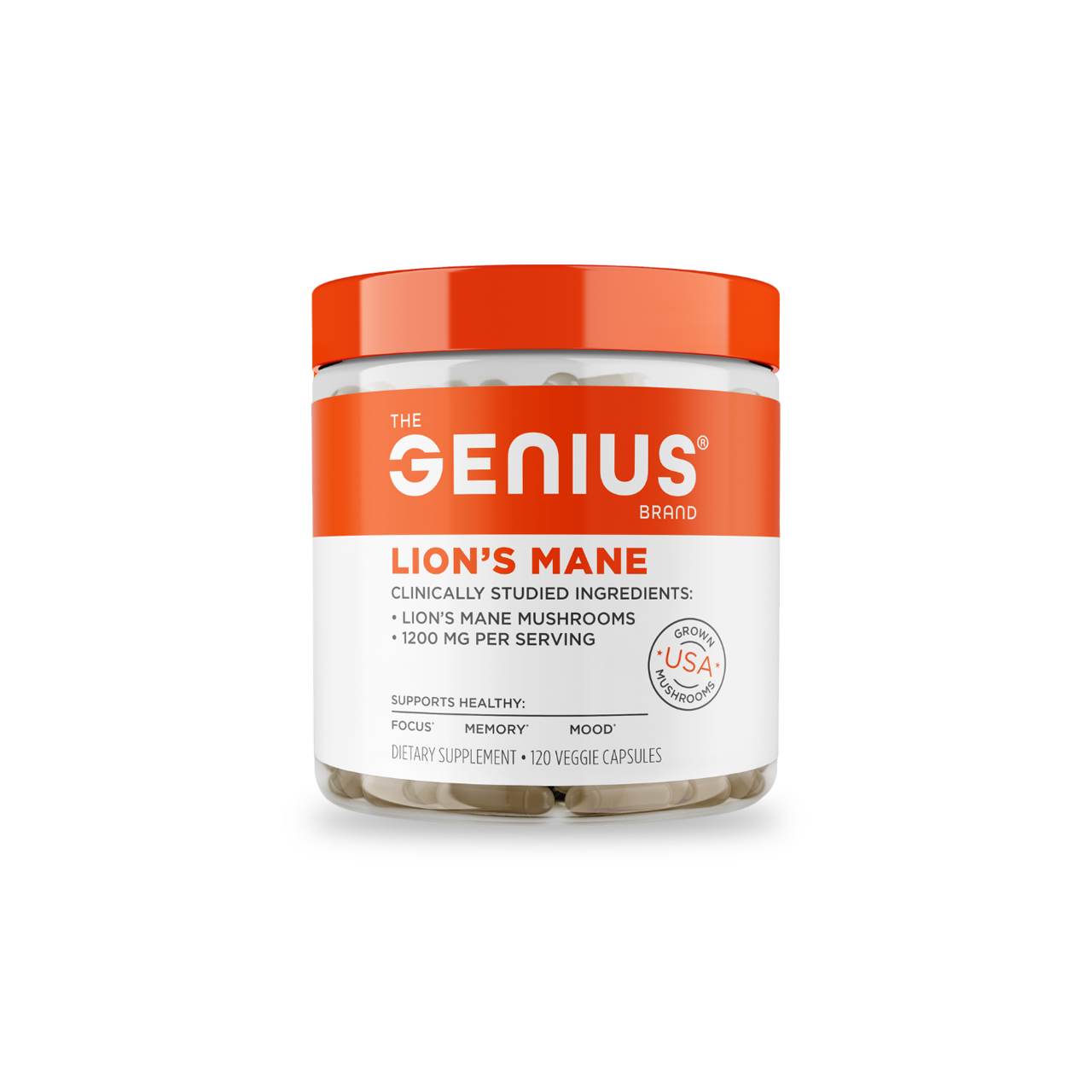 Genius Lion’s Mane to Support Brain Health