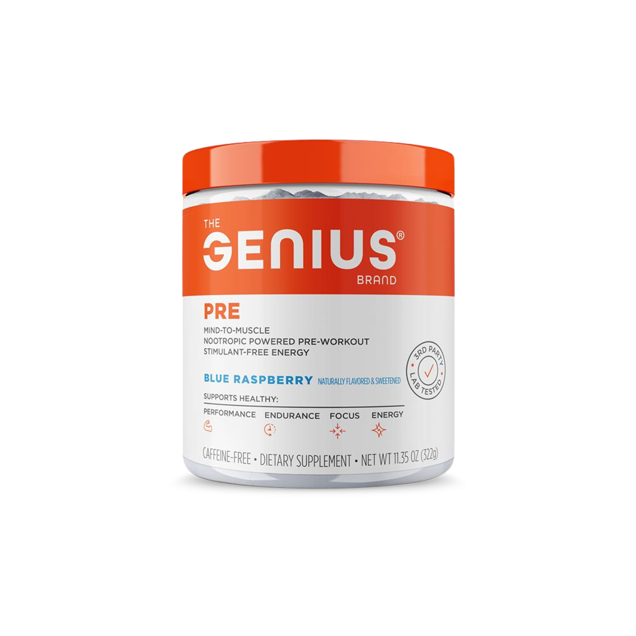 Genius Pre for Clean Energy, Focus, and Performance 