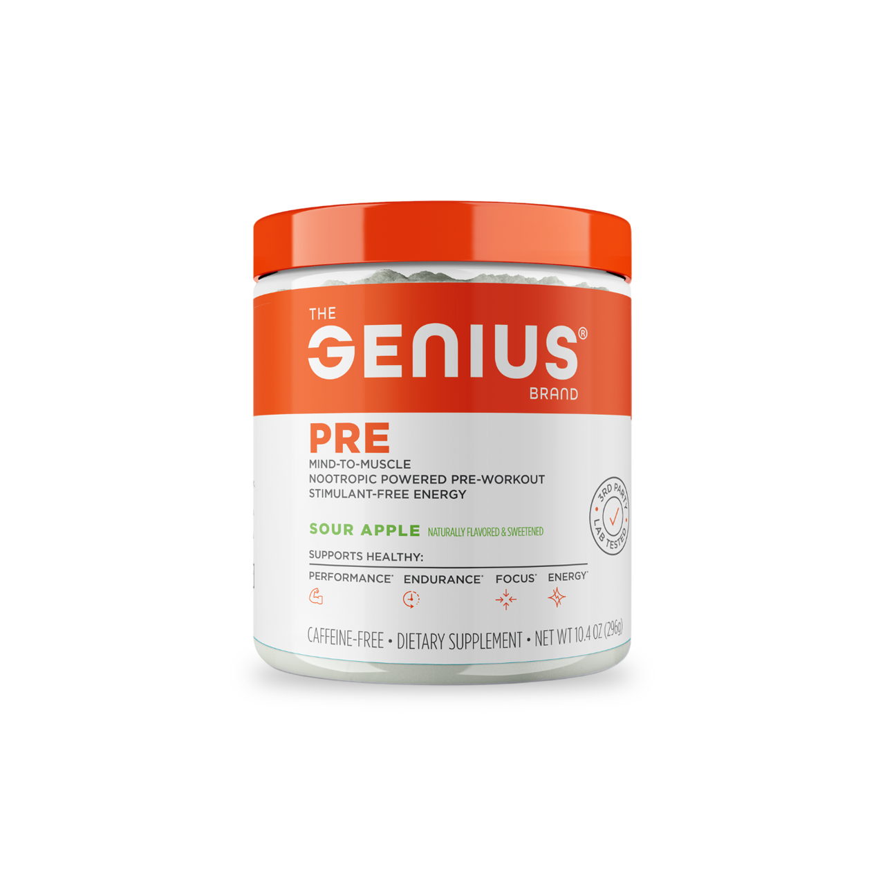 Genius Pre for Clean Energy, Focus, and Performance 