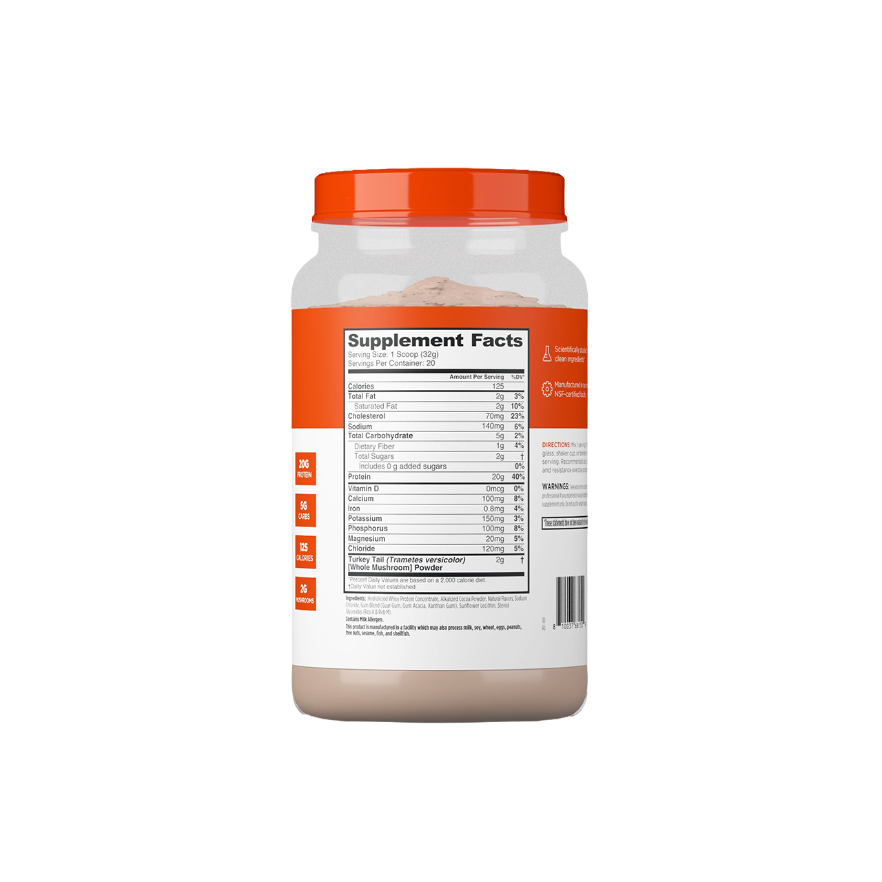 Genius Protein + Nootropic Mushroom Chocolate