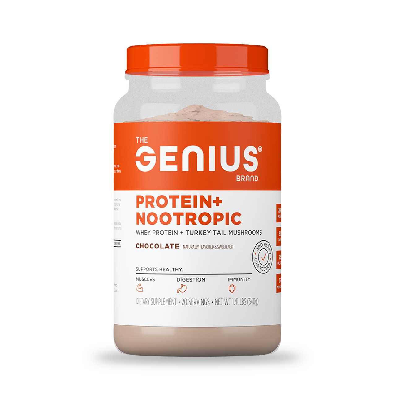 Genius Protein + Nootropic Mushroom Chocolate