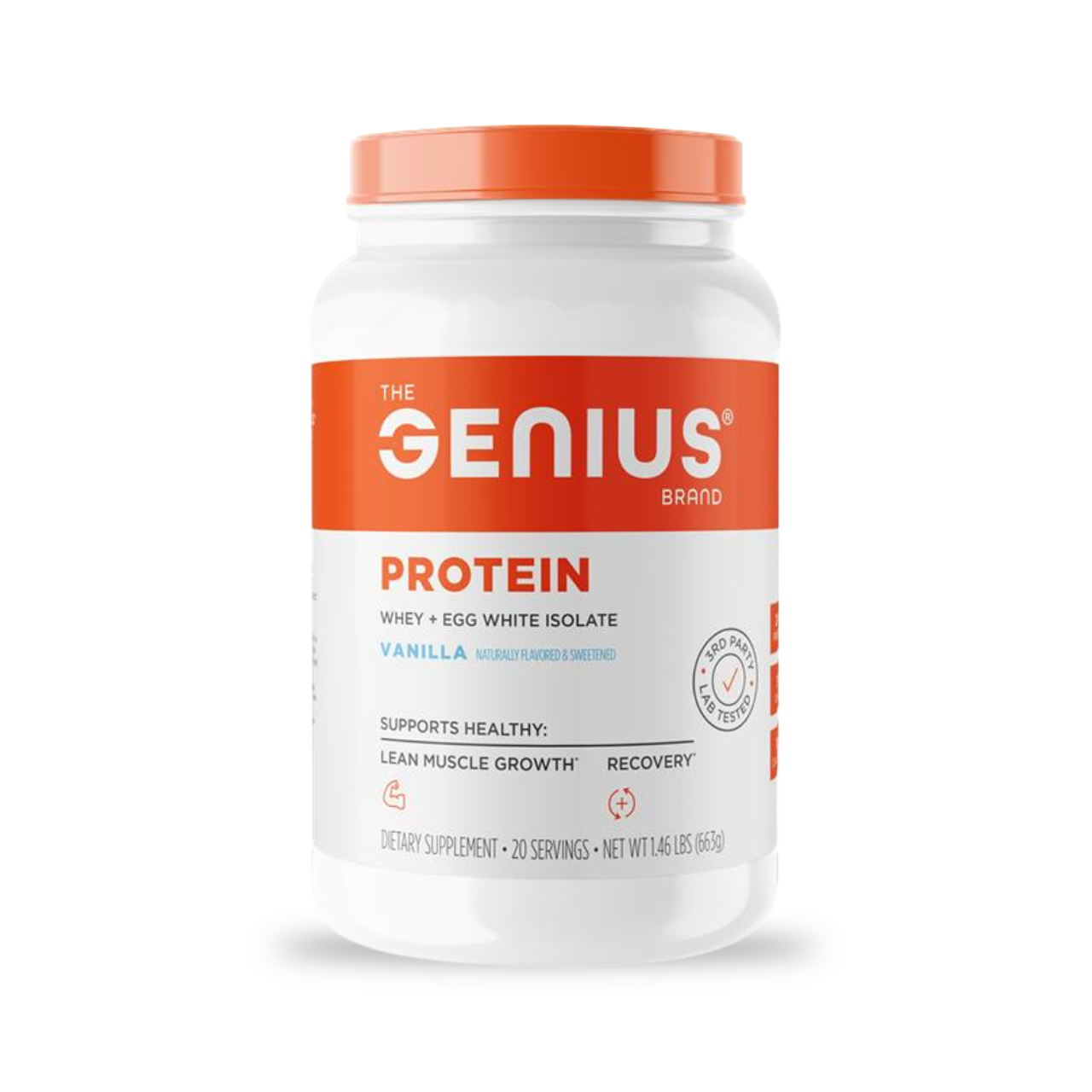 Genius Protein for Muscle Growth, Recovery, and Physical Wellness 